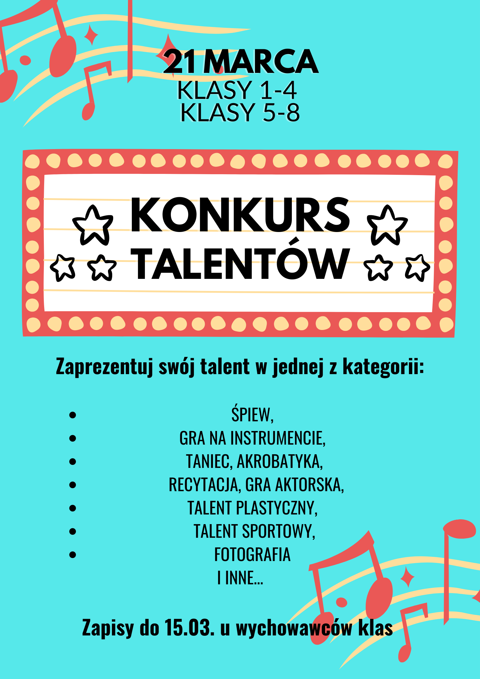 Pokaż nam swój talent! 