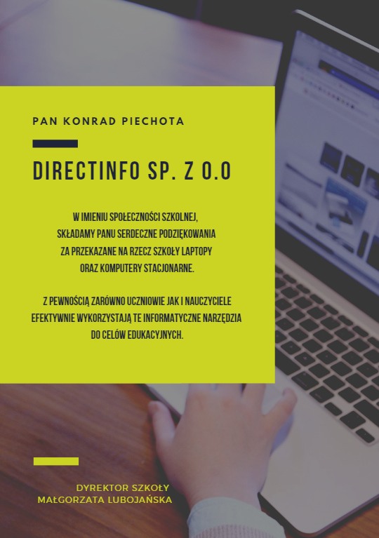 Komputery od firmy Directinfo